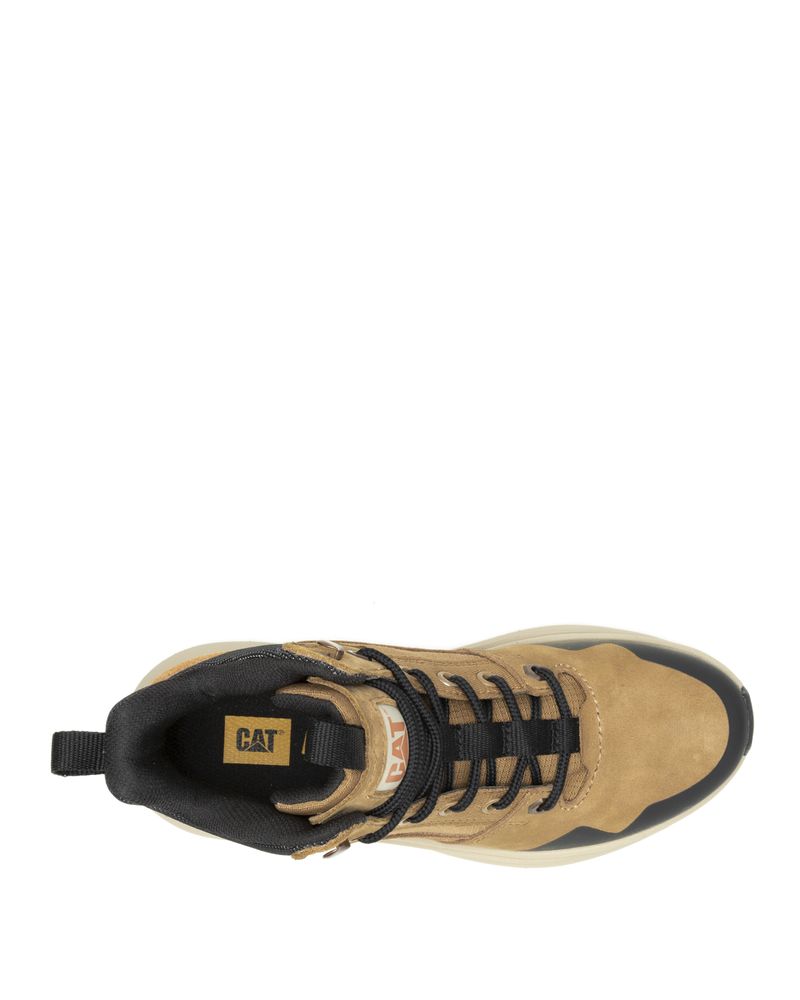 Zapatilla-Con-Caña-Casual-Mujer-Colorado-Sneaker-Beige-Cat