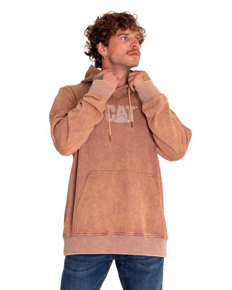 Poleron-Casual-Unisex-Heritage-Uniform-Embroidered-Hoodie-Gris-Cat