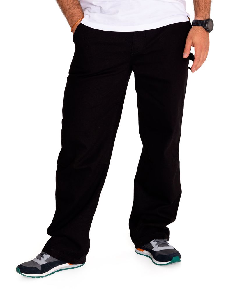 Pantalon-Casual-Hombre-TWILL-CARPENTER-STRAIGHT-PANT-NEGRO-CAT
