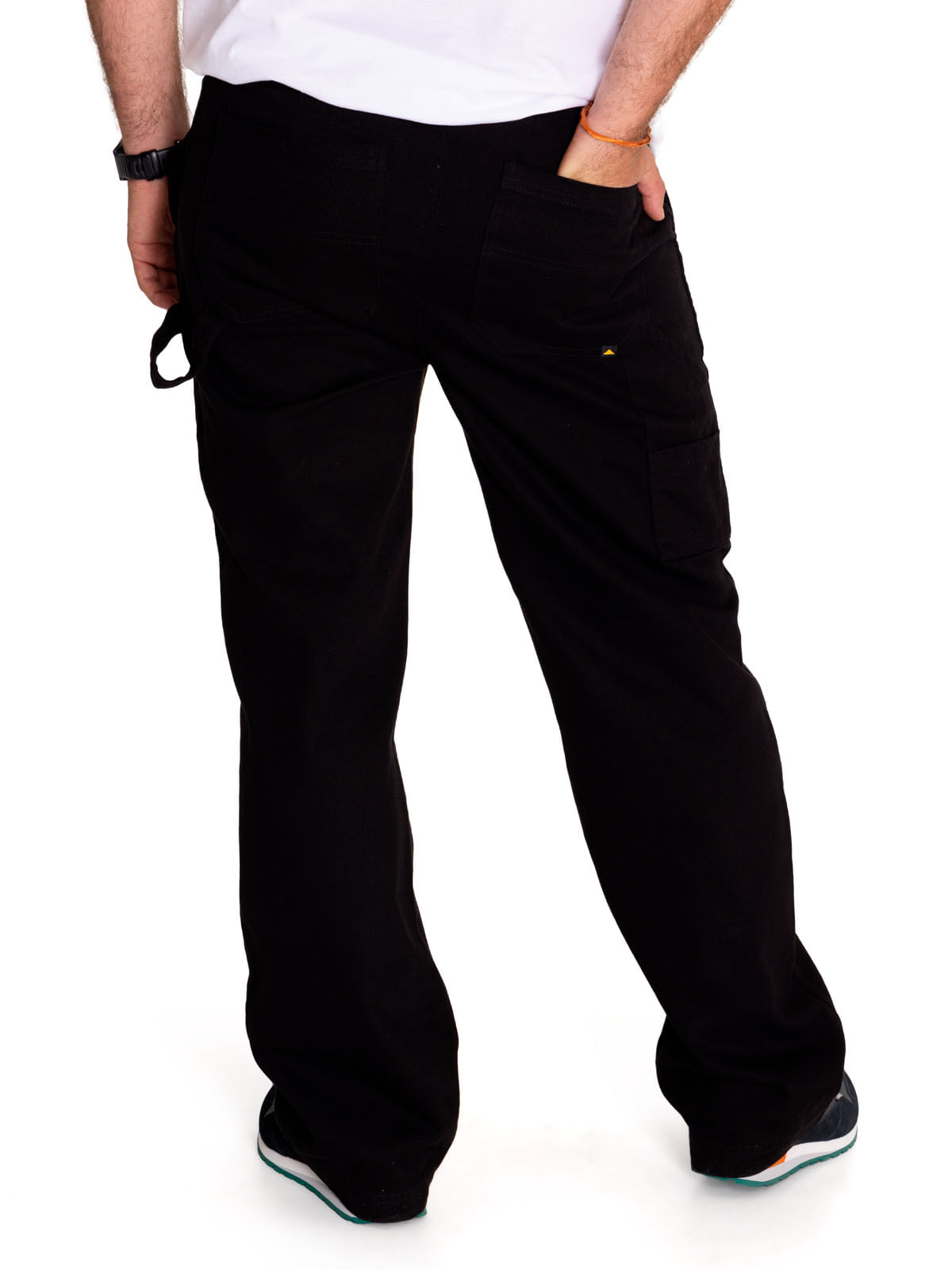 Pantalon Casual Hombre TWILL CARPENTER STRAIGHT PANT NEGRO CAT