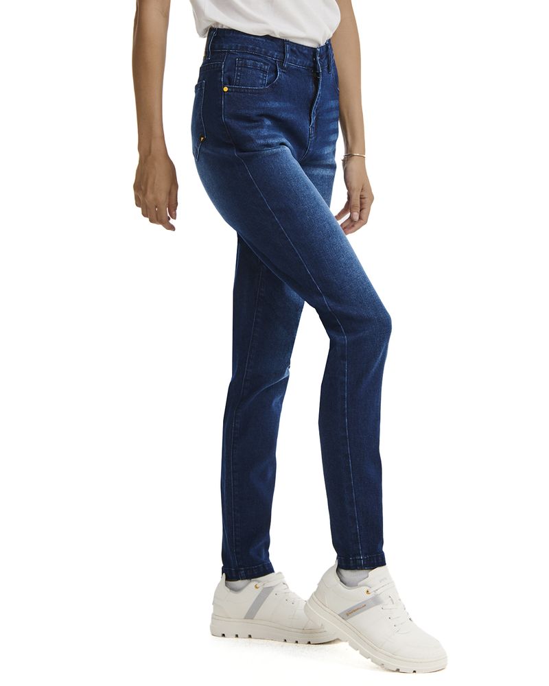 Jeans-Denim-Mujer-Triblend-Stretch-Denim-Mid-Rise-Skinny-Verde-Cat