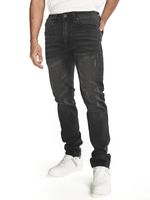 Jeans-Casual-Hombre-Triblend-Stretch-Denim-Skinny-Gris-Cat