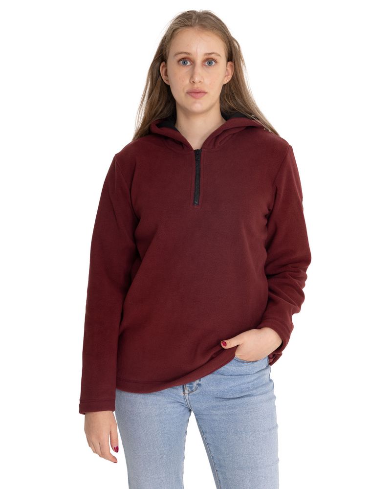 Polar-Fleece-Mujer-W-Quarter-Zip-Cat