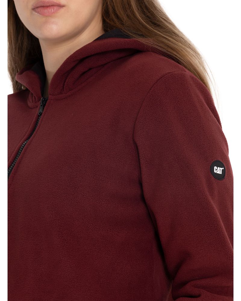 Polar-Fleece-Mujer-W-Quarter-Zip-Cat