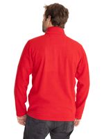 Polar-Casual-Hombre-MICROFLEECE-QUARTER-ZIP-ROJO-CAT