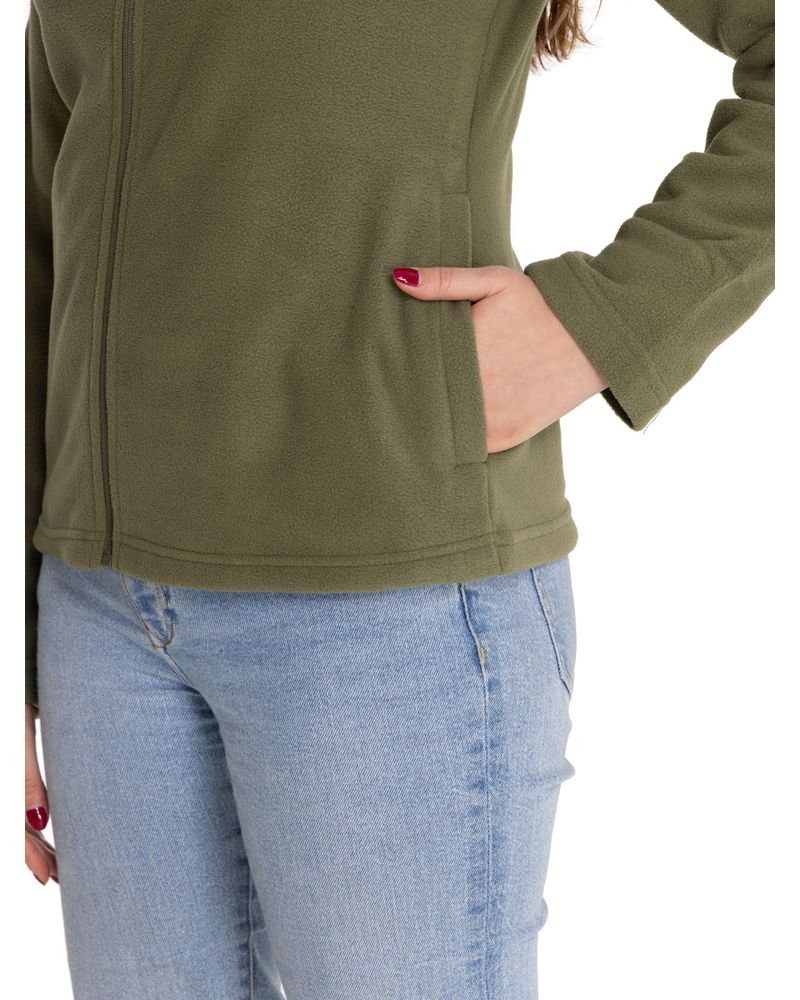 Polar-Casual-Mujer-MICROFLEECE-FULL-ZIP-VERDE-CAT