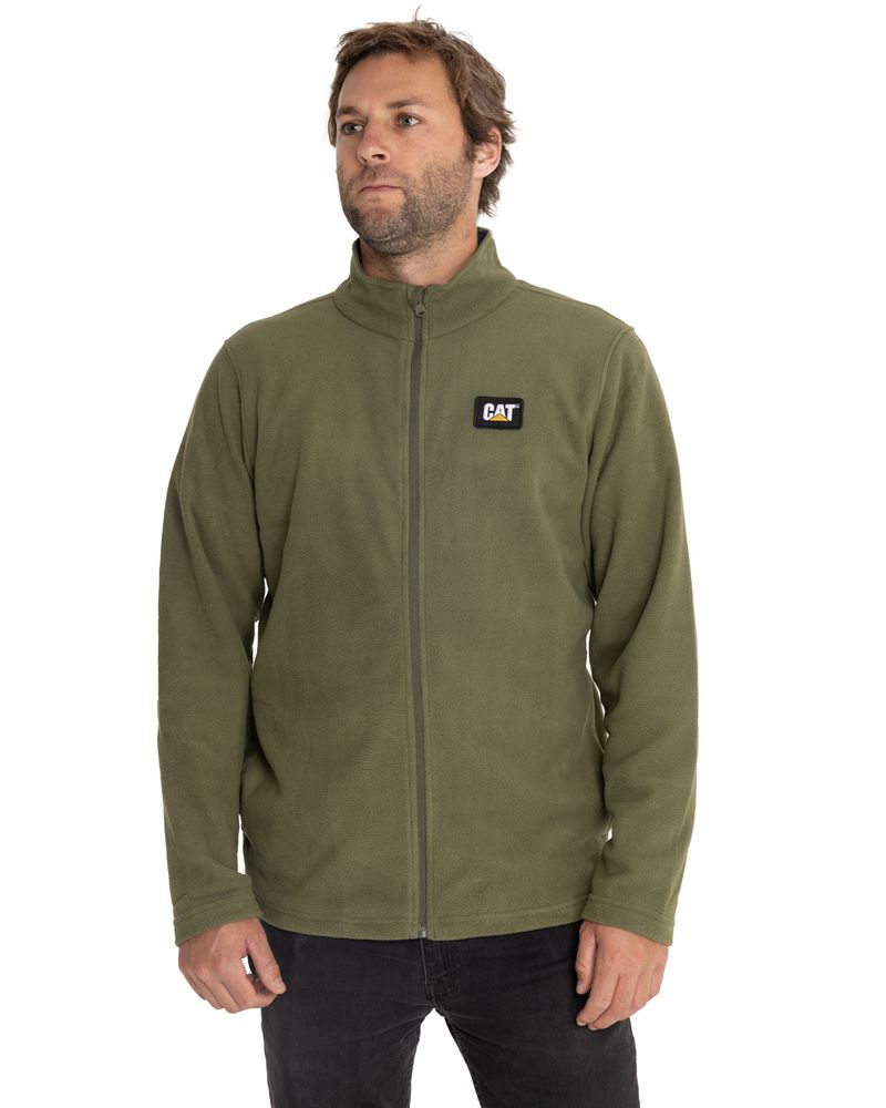 Polar-Casual-Hombre-MICROFLEECE-FULL-ZIP-VERDE-CAT