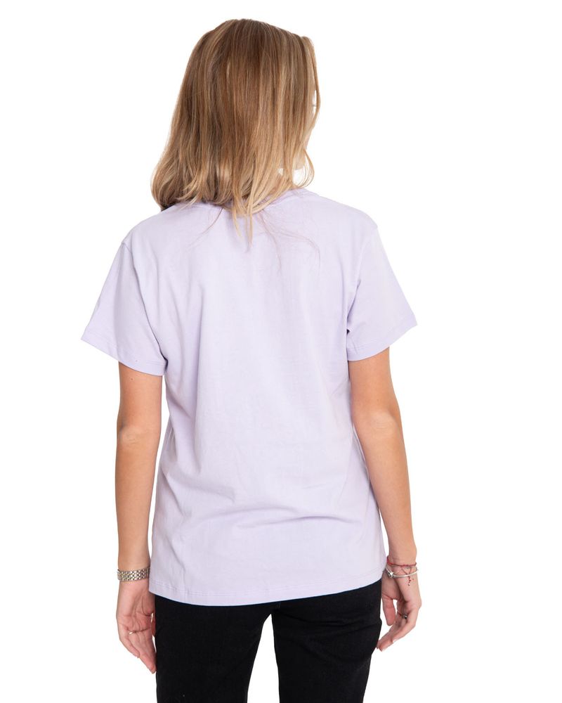 Polera-Manga-corta-Casual-Mujer-NOVELTY-GRAPHIC-V-NECK-TEE-MORADO-CAT