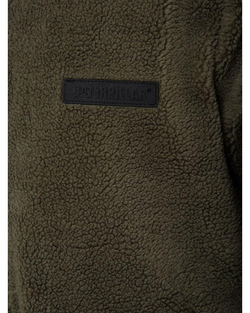 Polar-Casual-Hombre-SHERPA-JACKET-VERDE-CAT