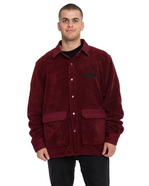 Polar Casual Hombre Sherpa Jacket Rojo Cat