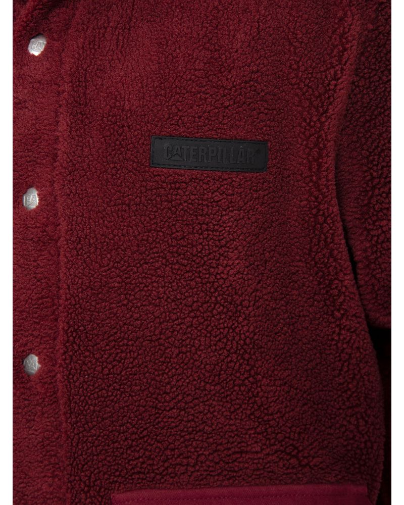 Polar-Casual-Hombre-SHERPA-JACKET-ROJO-CAT