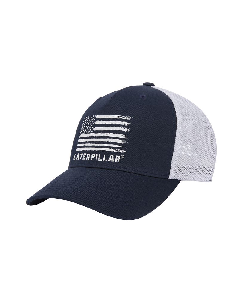 Jockey-Casual-Unisex-Distressed-Flag-Flexfit-Azul-Cat
