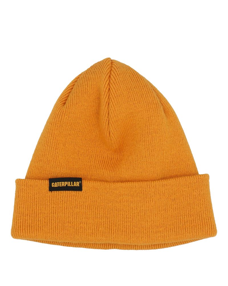 Pack-gorro-Casual-Hombre-CLASSIC-CUFFED-KNIT-HAT-BUNDLE-AMARILLO-Y-NEGRO-CAT