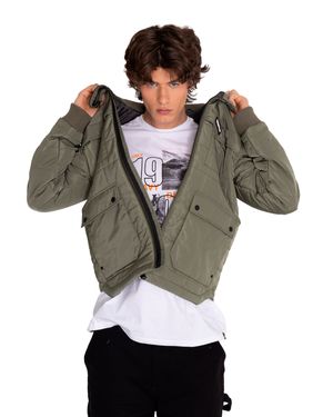 Chaqueta Casual Hombre Terrain Jacket Azul Cat