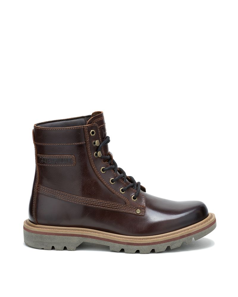 Botin-Cuero-Hombre-Colorado-Grader-Waterproof-Cafe-Oscuro-Cat