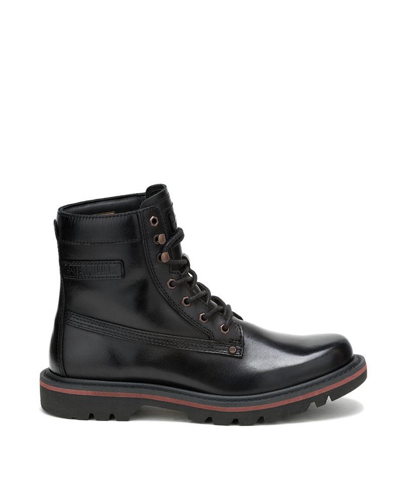 Botin-Cuero-Hombre-Colorado-Grader-Waterproof-Negro-Cat