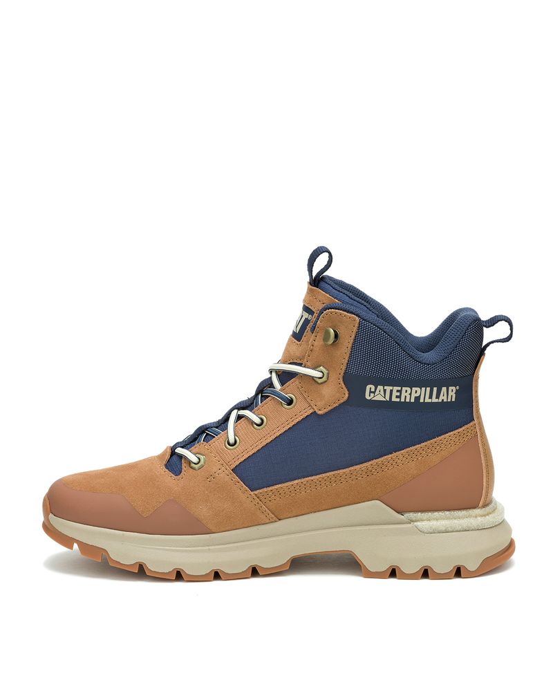 Zapatilla-Con-Caña-Casual-Hombre-Colorado-Sneaker-Camel-Cat