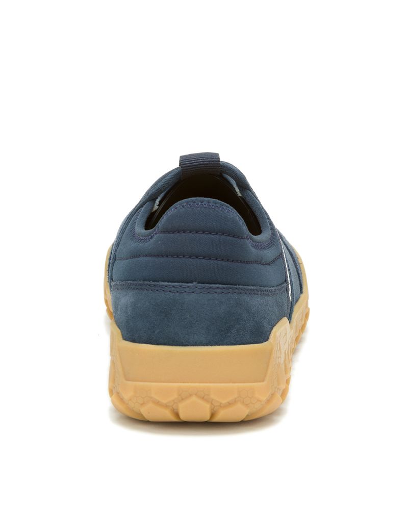 Slip-On-Gamuza-Hombre-Hex---Azul-Marino-Cat