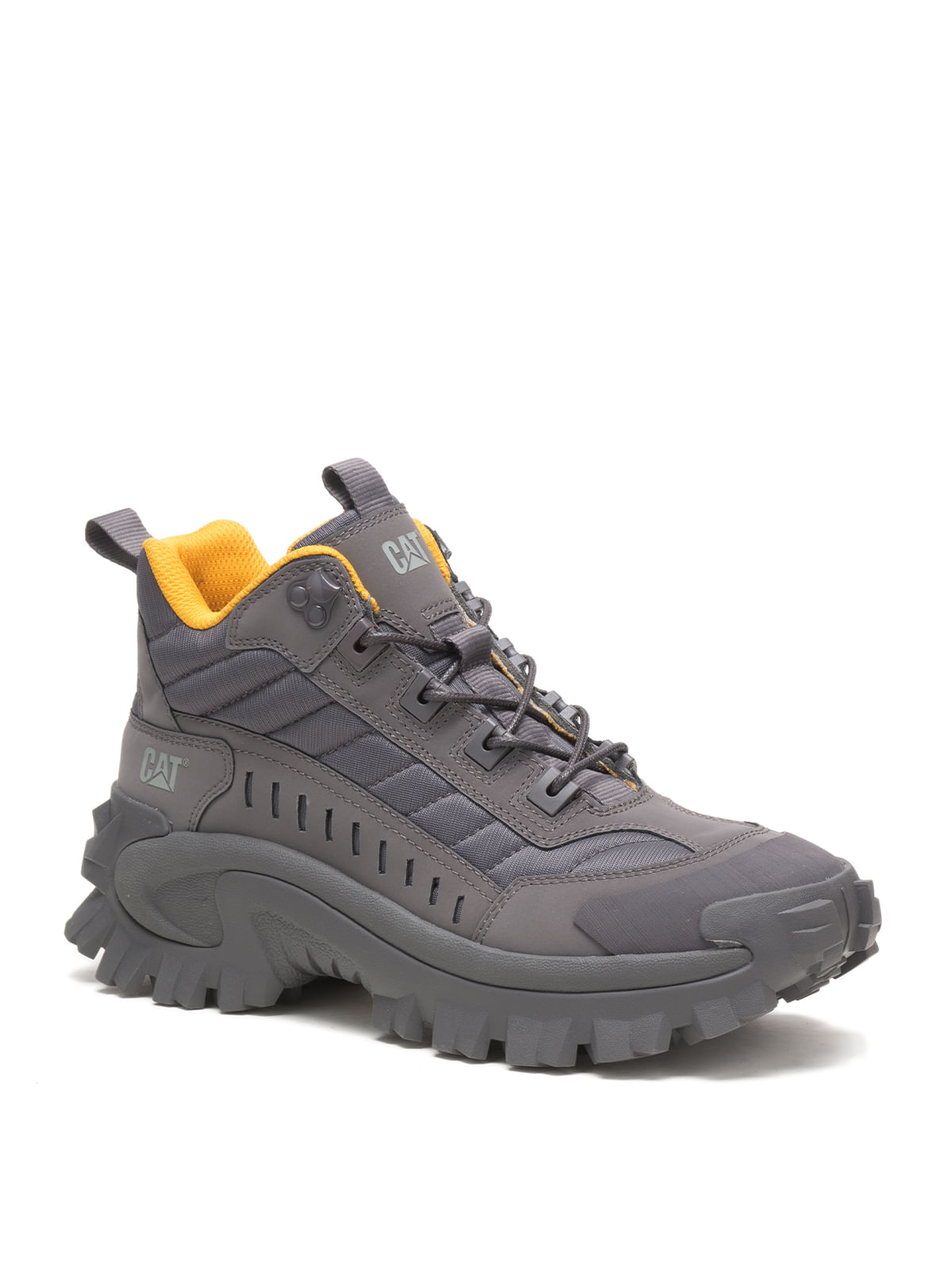 Zapatilla Con Caña Casual Hombre Intruder Mid Gris Cat