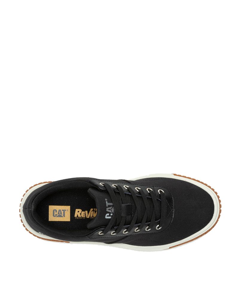 Zapatilla-Casual-Mujer-Amp-Canvas-Negro-Cat