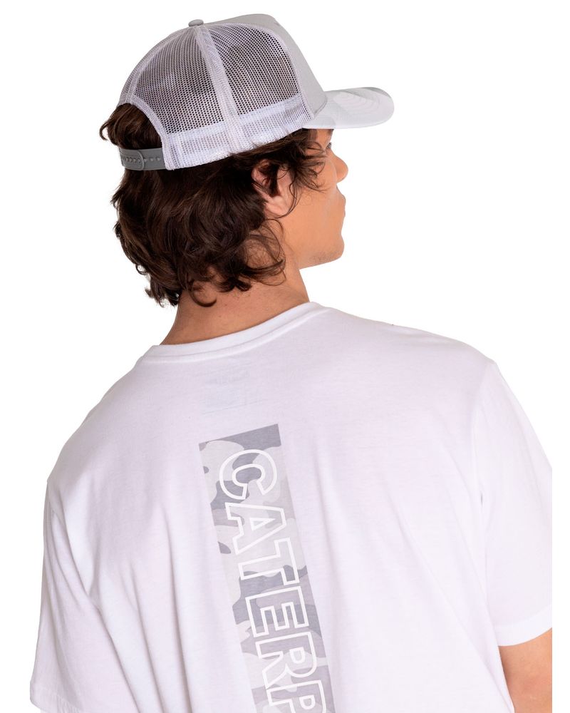 Jockey-Casual-Hombre-CAT-LOGO-PRINTED-MESH-TRUCKER-Gris-CAT