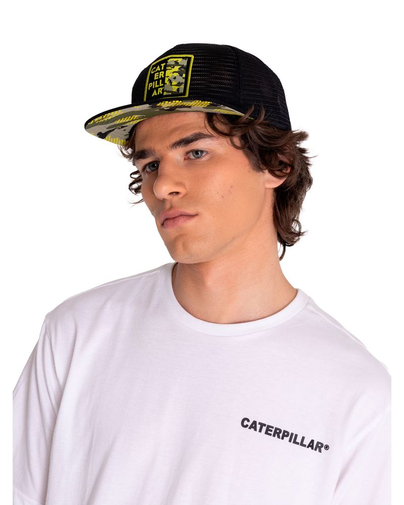 Jockey-Casual-Hombre-6-PANEL-MESH-TRUCKER-Negro-CAT