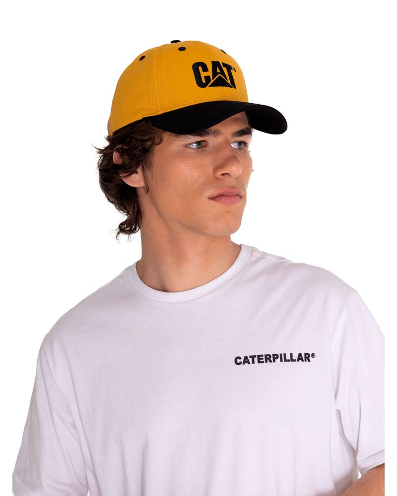 Jockey-Casual-Hombre-CAT-LOGO-COMBINATION-HAT-Amarillo-CAT