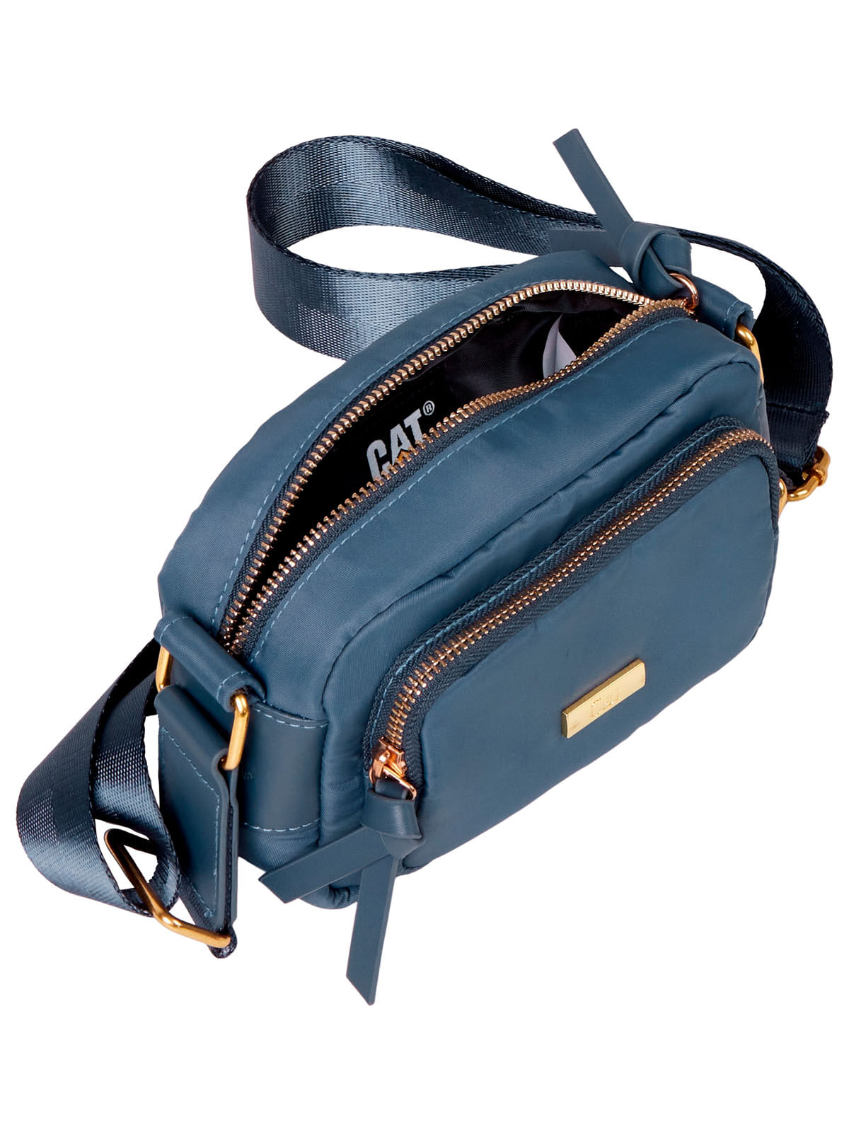 Cartera Casual Unisex Mini Crossbody Azul CAT