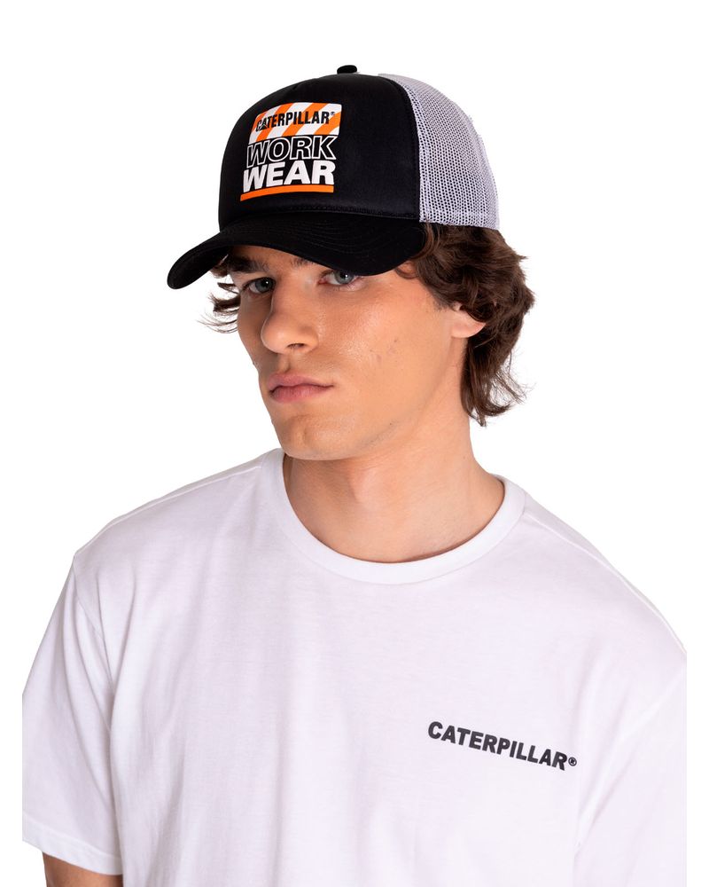 Jockey-Casual-Hombre-FOAM-TRUCKER-Negro-CAT