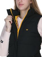 Chaqueta-Sin-manga-Casual-Mujer-WOMEN-S-ARCTIC-ZONE-VEST-Negro-CAT