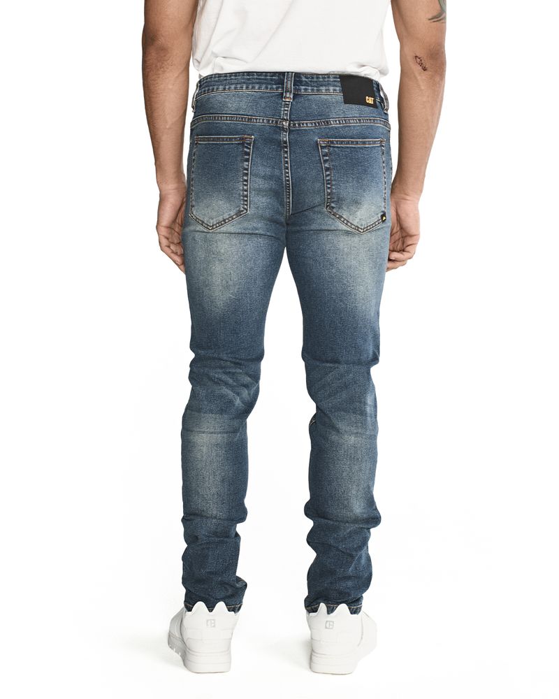 Jeans-Casual-Hombre-TRIBLEND-STRETCH-DENIM-SKINNY-Azul-CAT