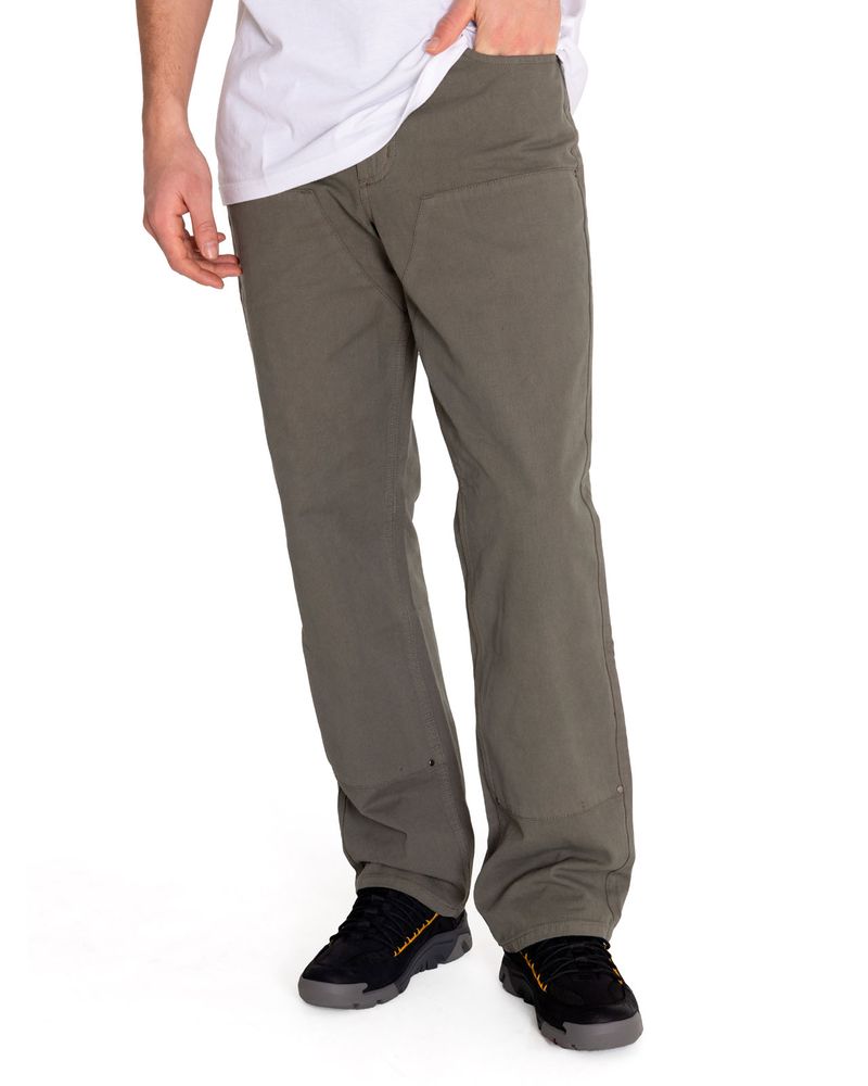 Pantalon-Casual-Hombre-HERITAGE-UNIFORM-DOUBLE-FRONT-PANT-Verde-CAT