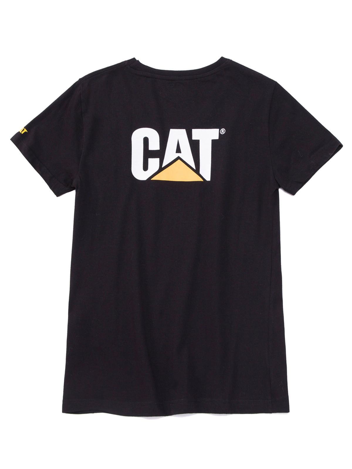 Polera Manga corta Casual Mujer WOMEN'S TRADEMARK TEE Negro CAT