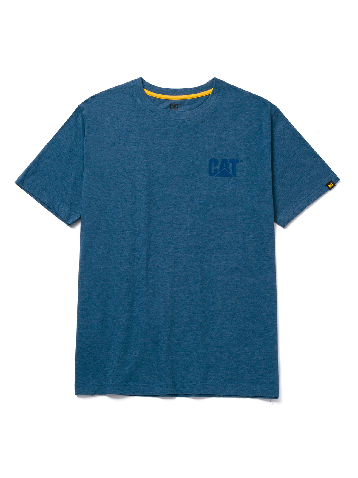 Polera Manga corta Casual Hombre TRADEMARK TEE Celeste CAT