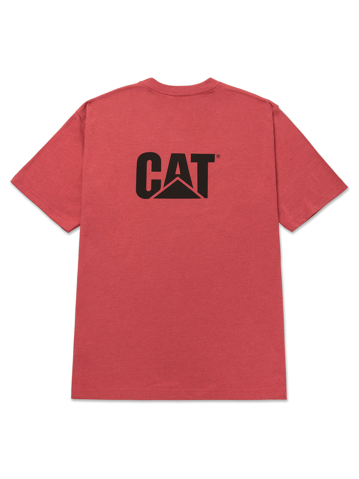 Polera Manga corta Casual Hombre TRADEMARK TEE Rojo CAT