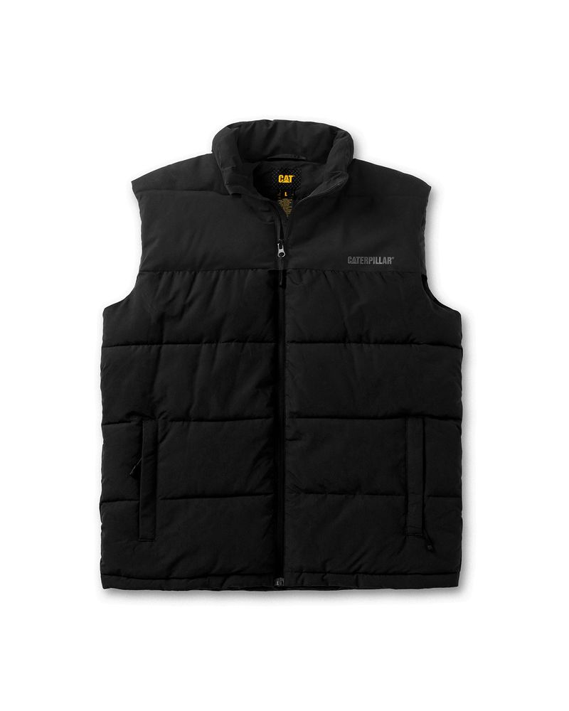 Chaqueta-Sin-manga-Casual-Hombre-ARCTIC-ZONE-VEST-Negro-CAT