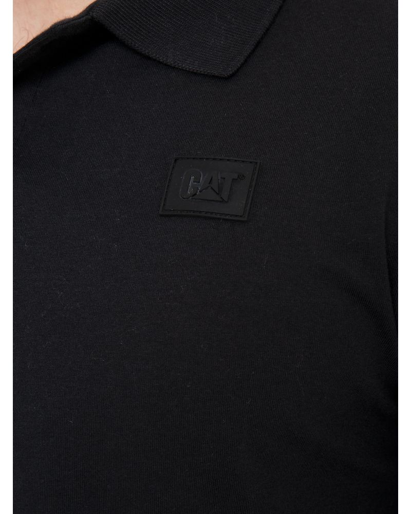 Polera-Polo-Casual-Hombre-CAT-LOGO-JERSEY-POLO-Negro-CAT