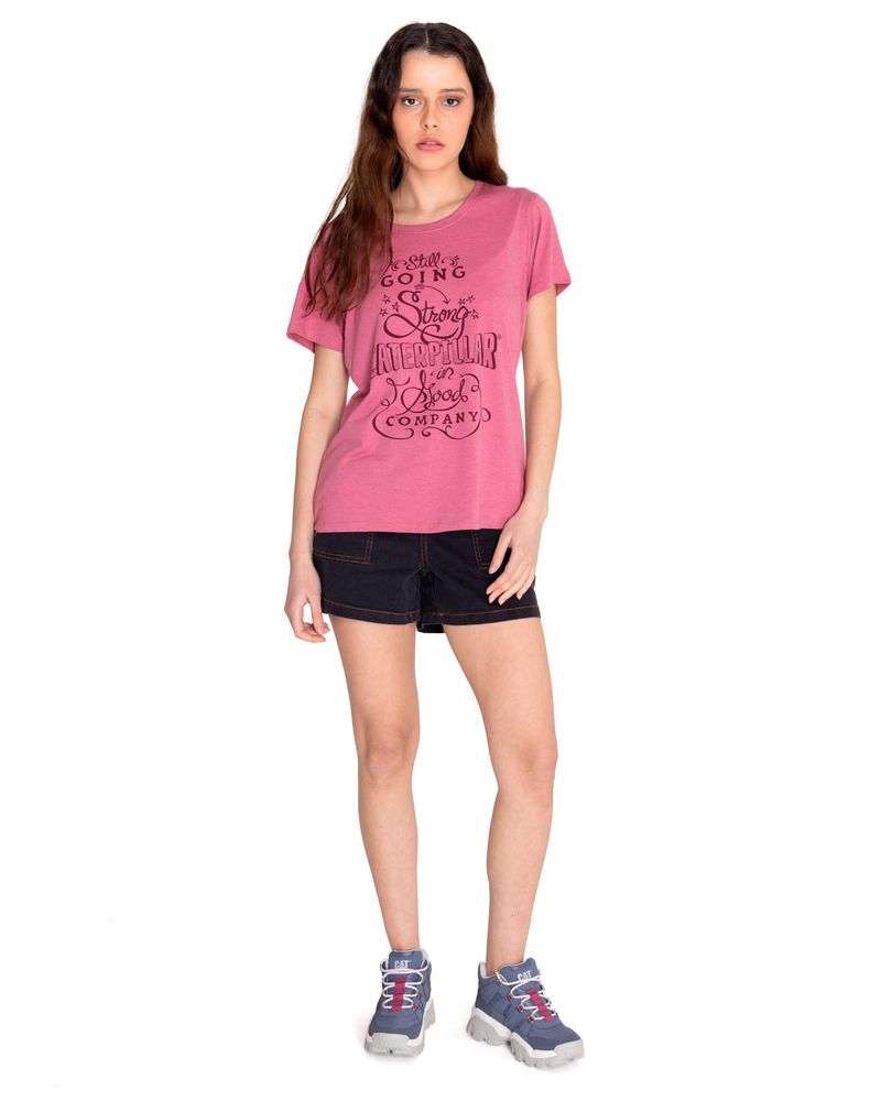 Polera-Manga-corta-Casual-Mujer-CREW-GRAPHIC-TEE-1-Rosado-CAT