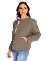 Chaqueta-Casual-Mujer-HERITAGE-UNIFORM-LIGHTWEIGHT-QUILTED-JACKET-Verde-CAT