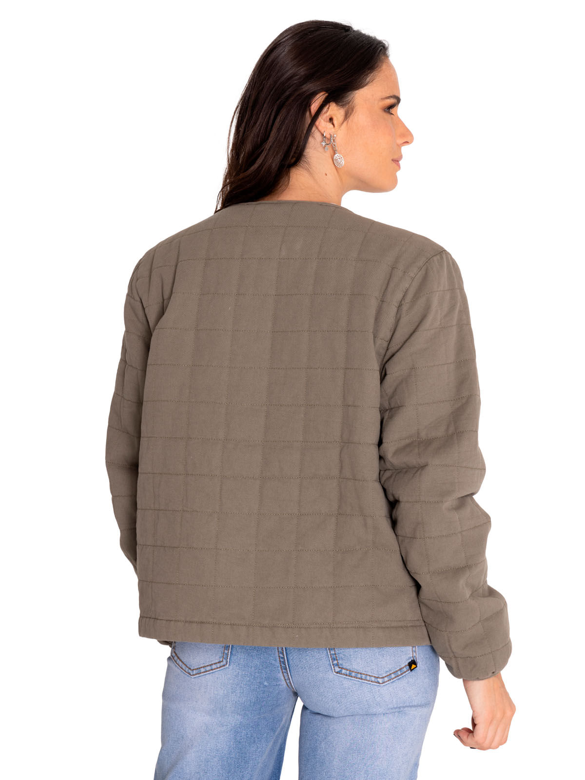 Chaqueta Casual Mujer HERITAGE UNIFORM LIGHTWEIGHT QUILTED JACKET Verde CAT