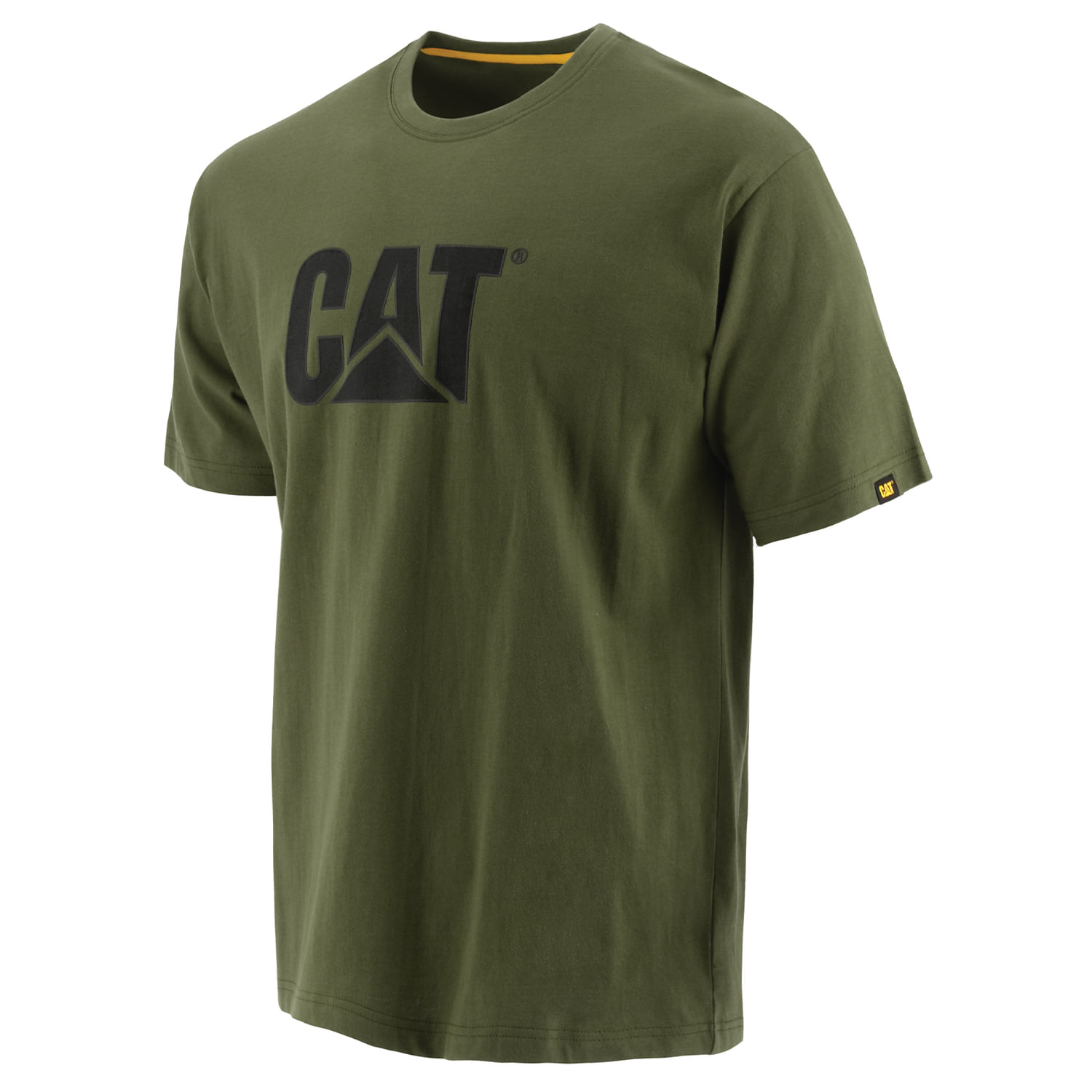 Polera Manga corta Casual Hombre TM LOGO TEE Verde CAT