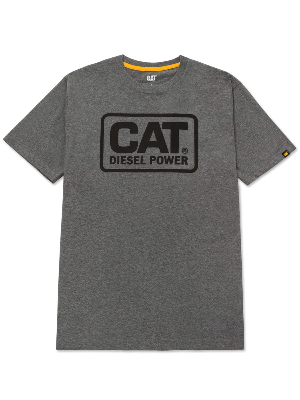 Polera Manga corta Casual Hombre DIESEL POWER TEE Gris CAT