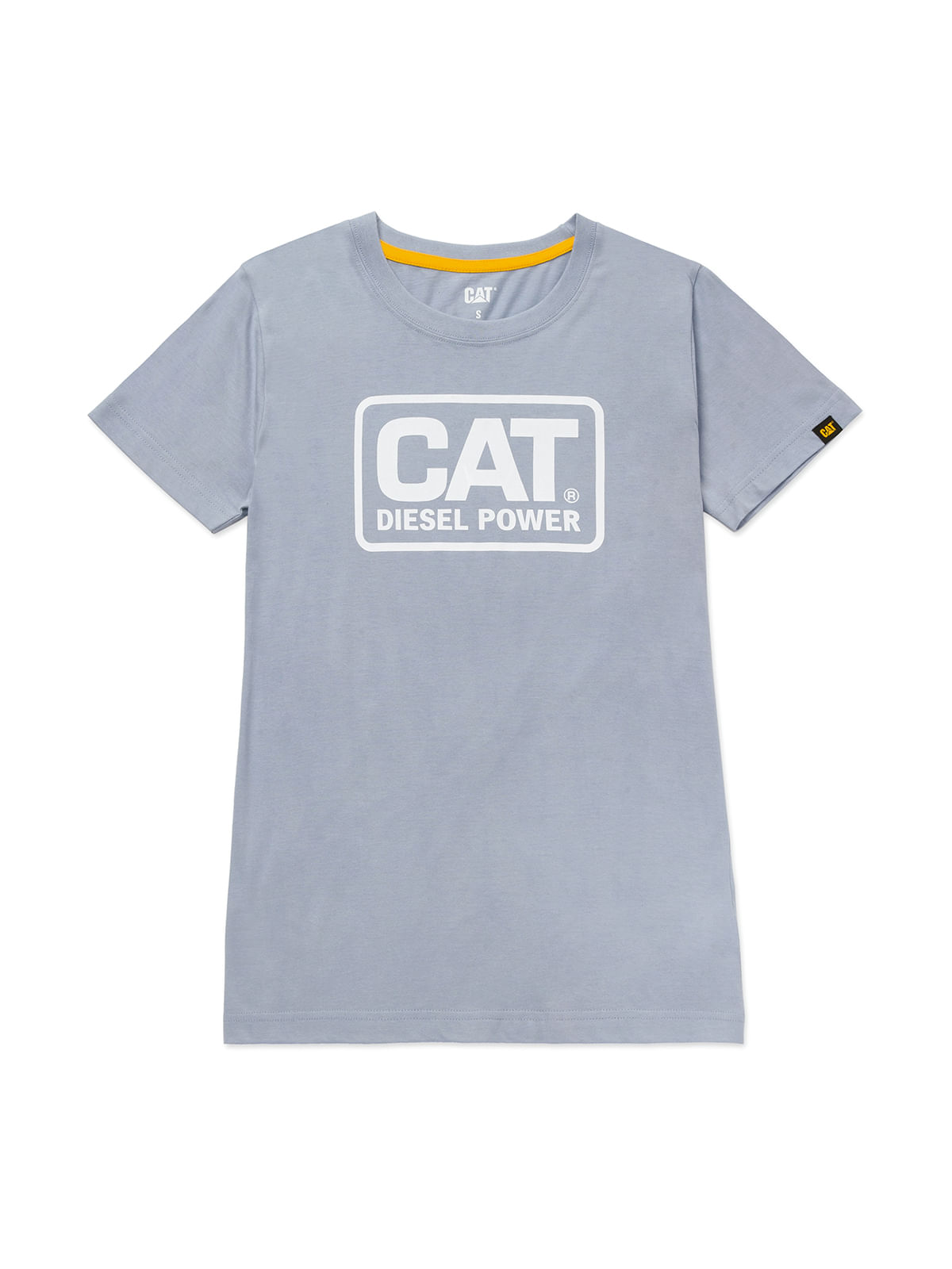 Polera Manga corta Casual Mujer WOMEN'S DIESEL POWER TEE Celeste CAT