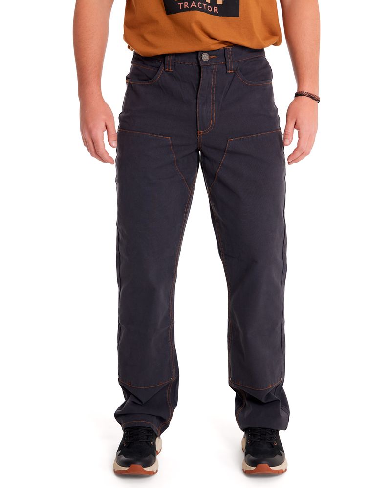 Pantalon-Casual-Hombre-HERITAGE-UNIFORM-DOUBLE-FRONT-PANT-Negro-CAT