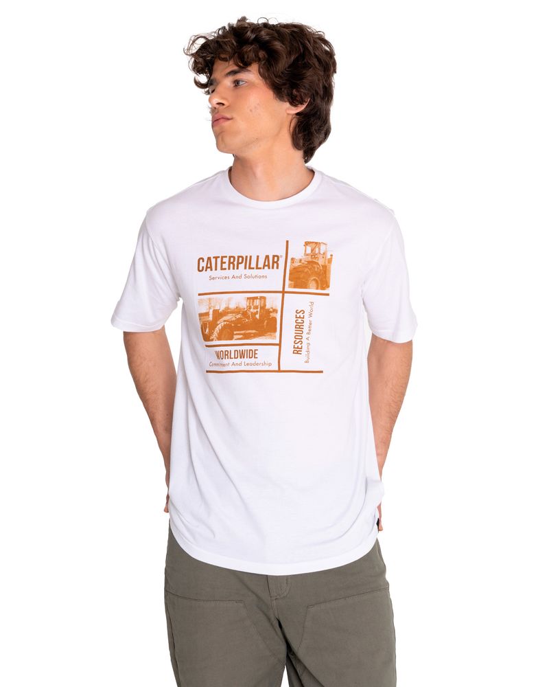 Polera-Manga-corta-Casual-Hombre-HISTORIC-TRADITION-GRAPHIC-TEE-7-Blanco-CAT
