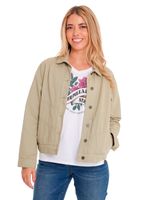 Chaqueta-Casual-Mujer-W-TWILL-SHIRT-JACKET-Verde-CAT