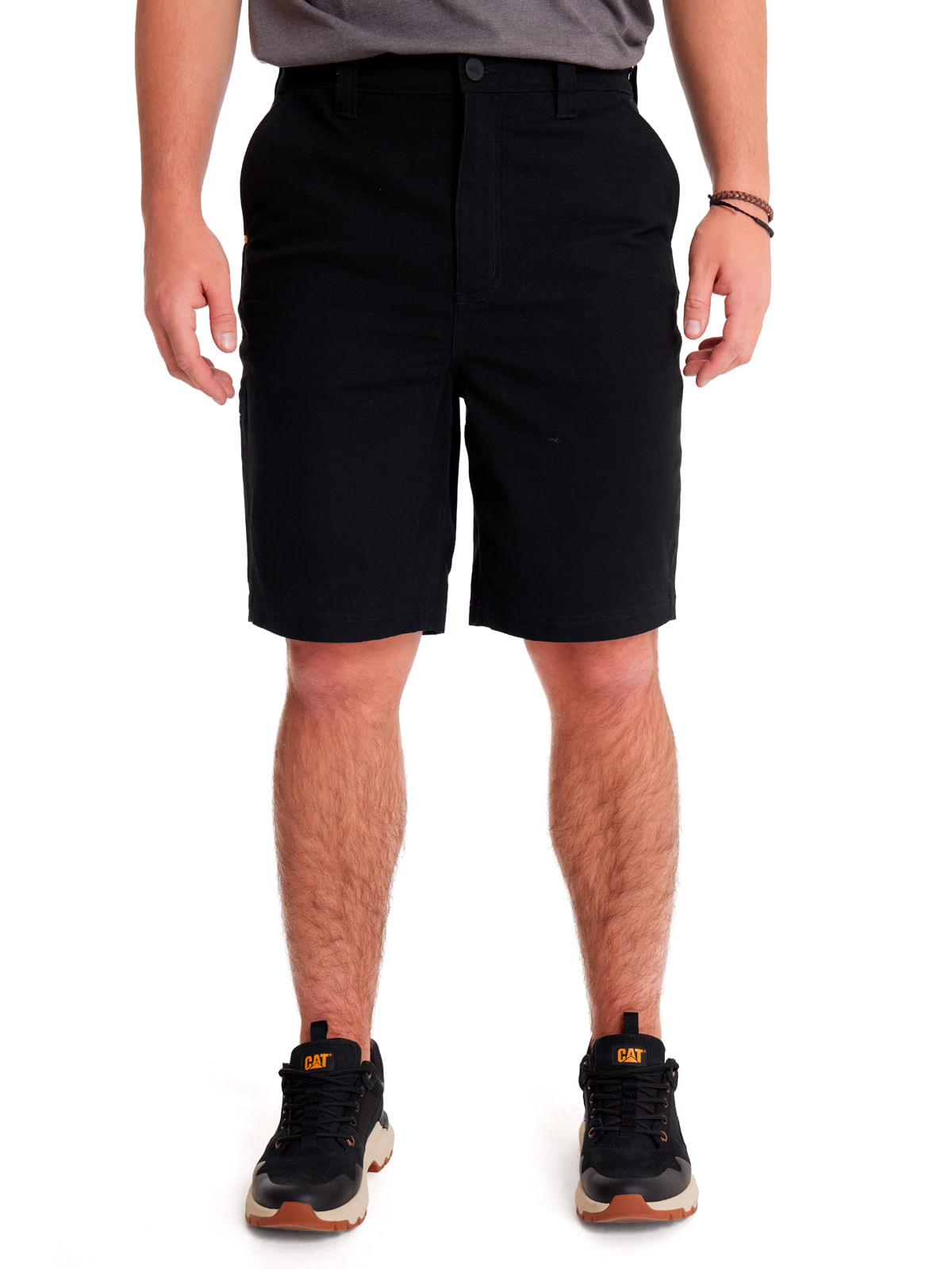 Short Casual Hombre STRETCH CANVAS UTILITY SHORT Negro CAT