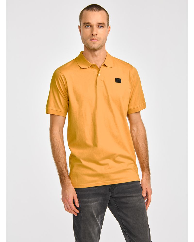 Polera-Polo-Casual-Hombre-CAT-LOGO-JERSEY-POLO-Amarillo-CAT