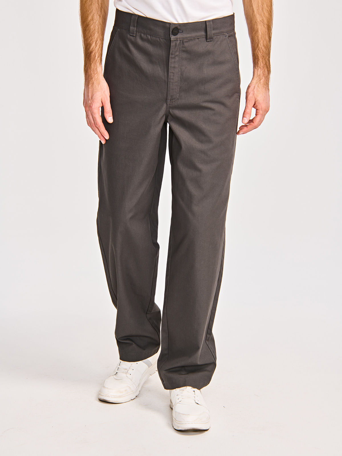 Pantalón Casual Hombre RELAXED TWILL UTILITY PANT Negro CAT