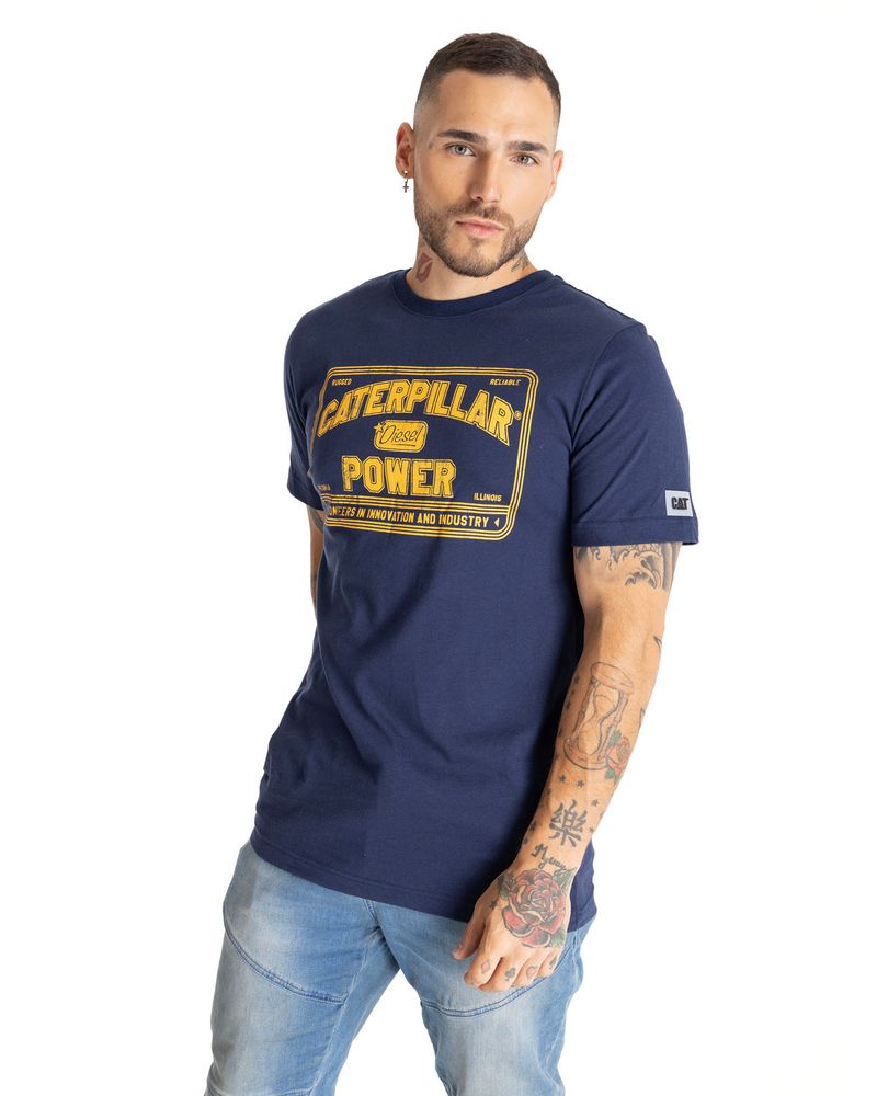 Polera-Manga-Corta-Hombre-Caterpillar-Power-Tee